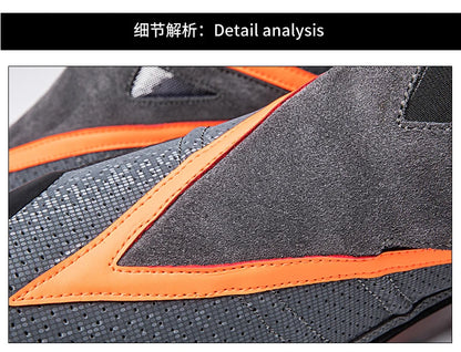 Hendersonshop Motorcycle boots Casual men's motorcycle shoes Motorcycle riding shoes Leather
