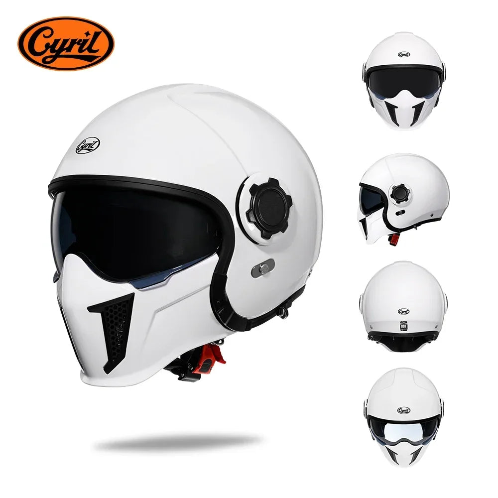 Hendersonshop Full Face Open Face Motorcycle Helmet Motorbike Street Bike Helmets