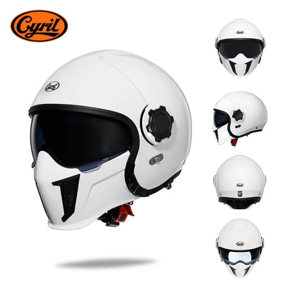 Hendersonshop Full Face Open Face Motorcycle Helmet Motorbike Street Bike Helmets
