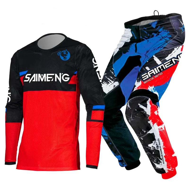children's enduro motocross gear set mx jersey pants motorcycle kits mtb Off ... | Henderson Shop