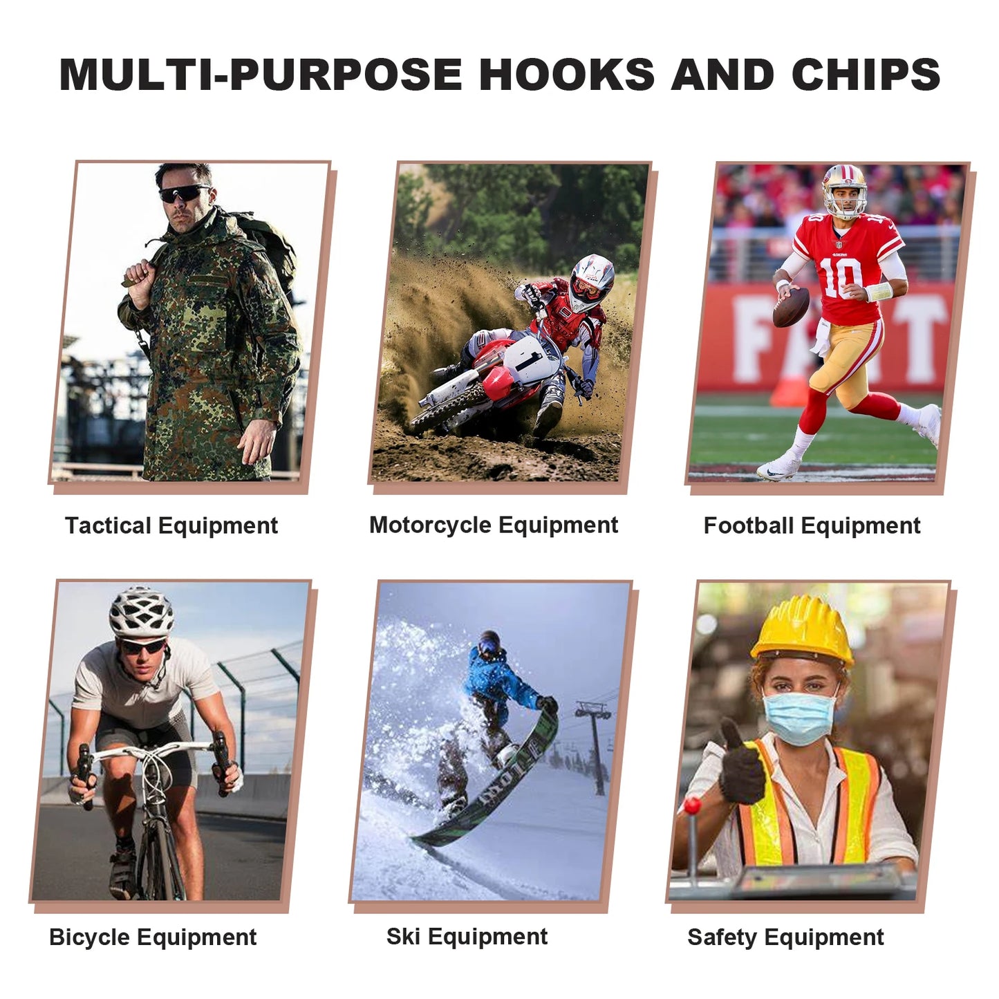 Motorcycle Helmet Holder, Wall-Mounted Rack With 4 Glove Chips & Hooks, Bike Helmets Storage Organizer For Helmets Gear Clothes