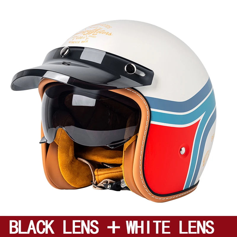 Vintage Half Face Helmet | Winter - View 13 | Henderson Shop