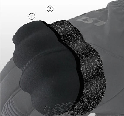 Hendersonshop LS2 URBS II Motorcycle Gloves MG036 Warm Gloves Man For