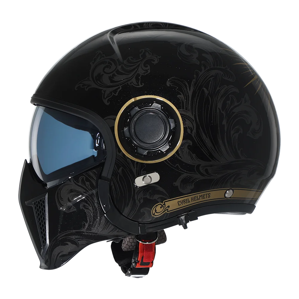 Hendersonshop Full Face Open Face Motorcycle Helmet Motorbike Street Bike Helmets