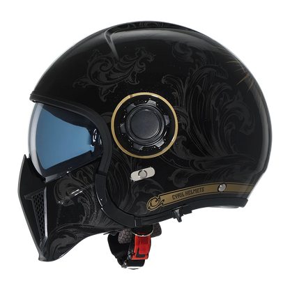 Hendersonshop Full Face Open Face Motorcycle Helmet Motorbike Street Bike Helmets