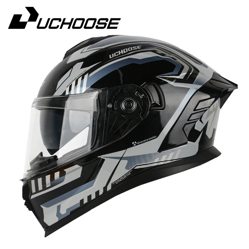 Flip Up Motorcycle Helmet Double Lens Modular Flip Full Face Helmet High Quality DOT Approved Moto Cascos Motociclistas