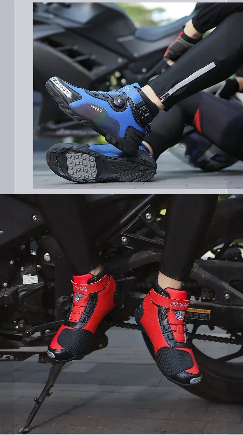 Racing Motorcycle Boots | Winter & Summer - View 17 | Henderson Shop