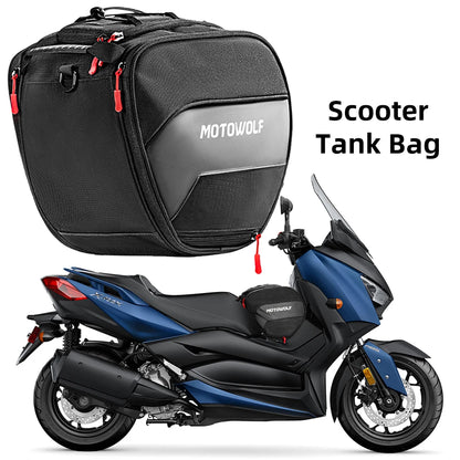 Scooter Tunnel Bag EVA Hard Shell Motorcycle Fuel Tank Bag Pedal Saddle Bag for Yamaha XMAX 125 250 300 400 NMAX 125 155 160