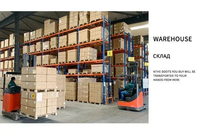 Black Men's Casual Leather Boots Fashion Winter Men Work Boot Mens