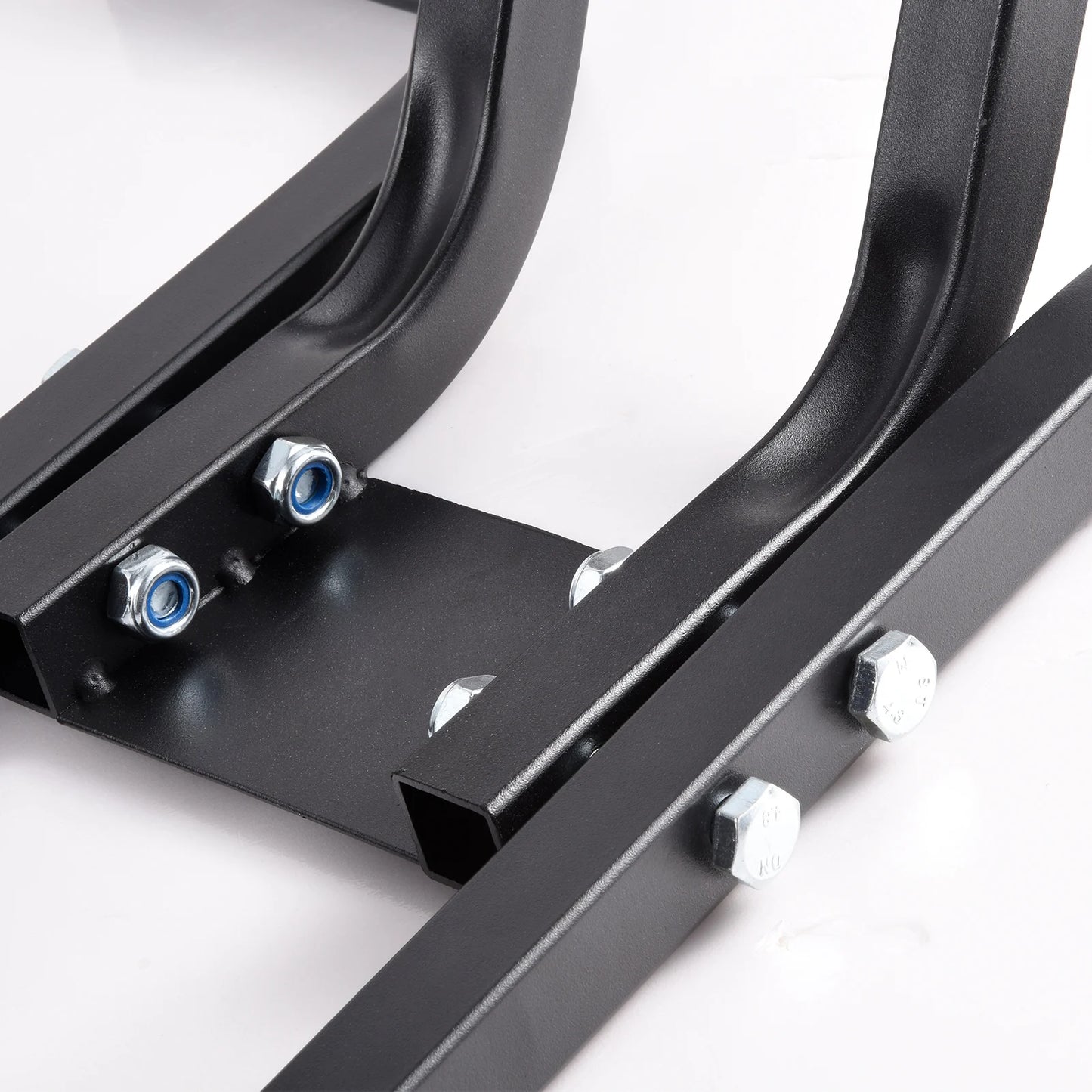 Motorcycle Front Wheel Chock For Trailer Floor Heavy Duty Motorcycle Parking Stand Motorcycle Front Wheel Carrier Rack Holder