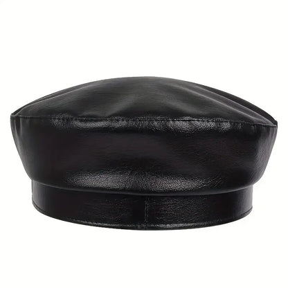 Motorcycle Cap | Leather - View 5 | Henderson Shop