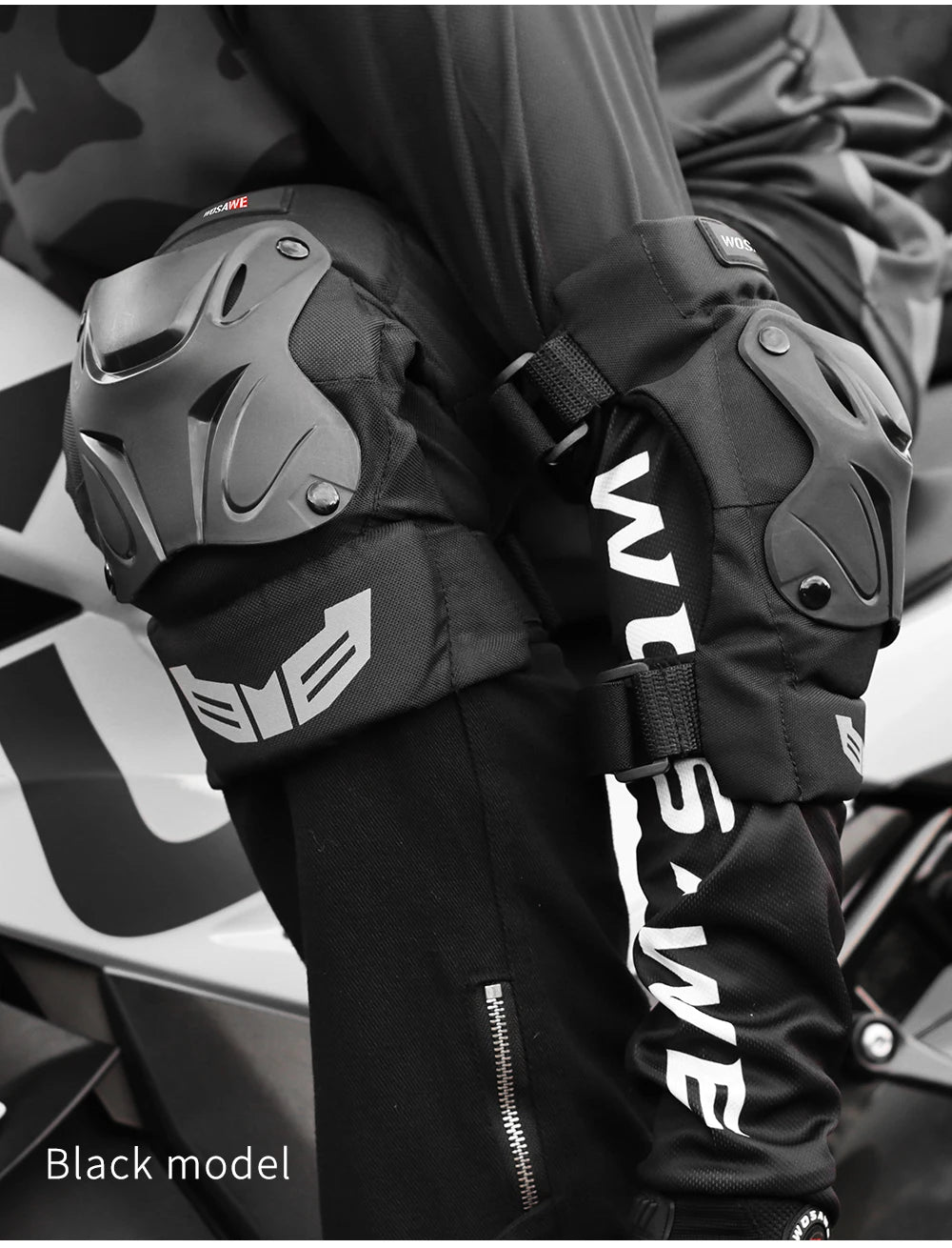 Motorcycle Knee Guards - View 23 | Henderson Shop