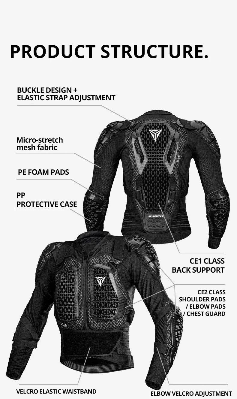 Motorcycle Jacket & Pants Set | CE Certified - View 7 | Henderson Shop