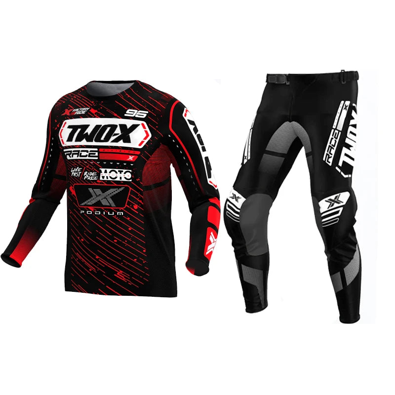 9 Color Two-X Podium 4-Way Dirt Bike MX Gear Off Road Kit