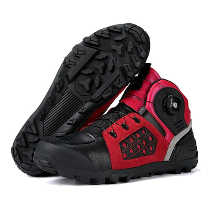 Hendersonshop Motorcycle boots Casual men's motorcycle shoes Motorcycle riding shoes Leather