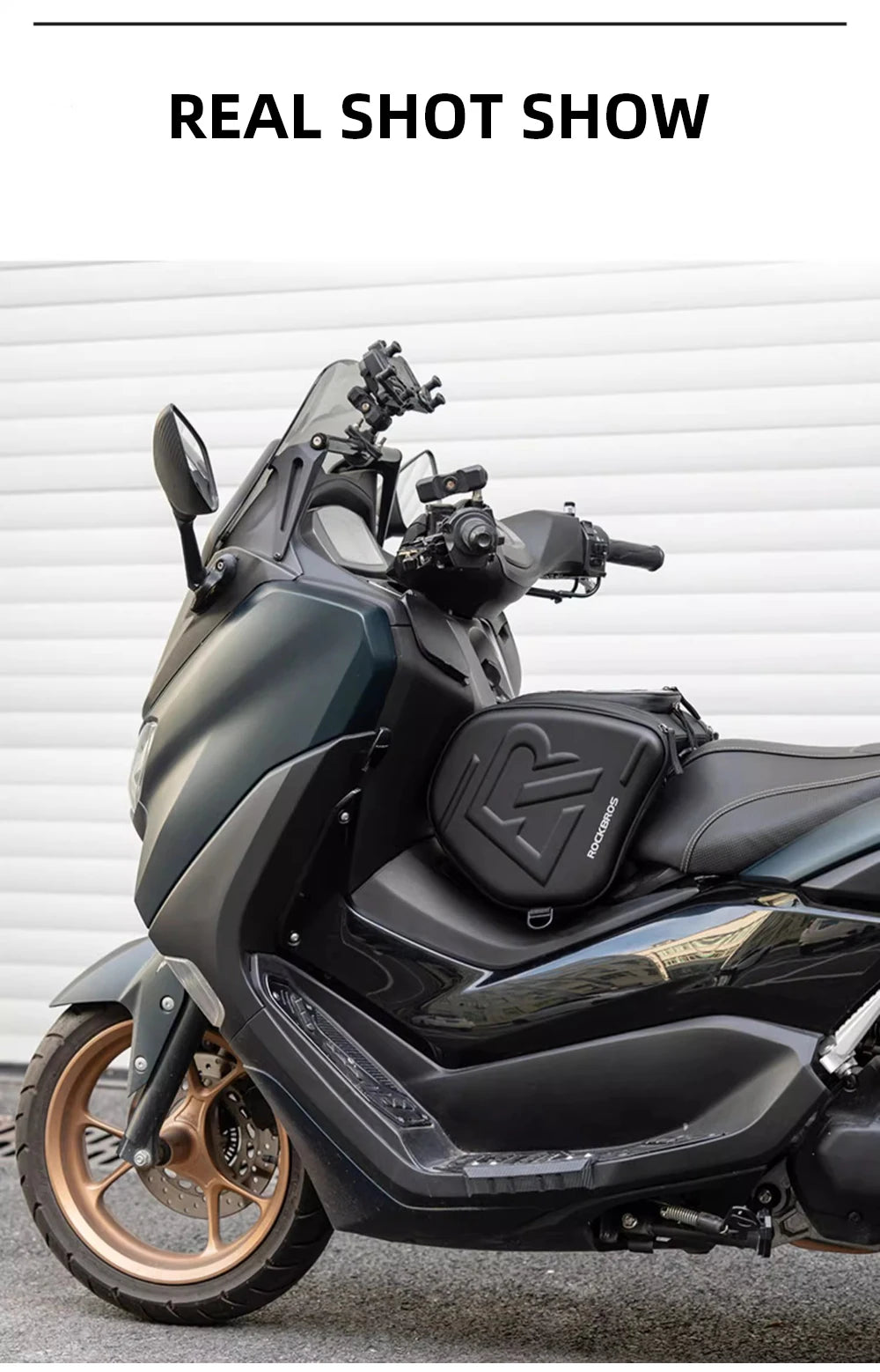 Scooter Tunnel Bag EVA Hard Shell Motorcycle Fuel Tank Bag Pedal Saddle Bag for Yamaha XMAX 125 250 300 400 NMAX 125 155 160