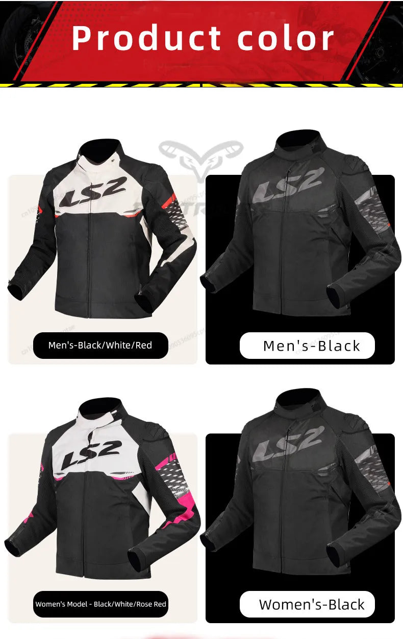 Hendersonshop LS2 Original APEX Motorcycle Jacket Autumn Winter Waterproof Windproof Warm