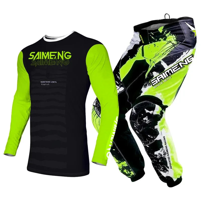 children's enduro motocross gear set mx jersey pants motorcycle kits mtb Off ... | Henderson Shop