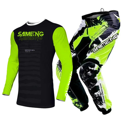 children's enduro motocross gear set mx jersey pants motorcycle kits mtb Off ... | Henderson Shop