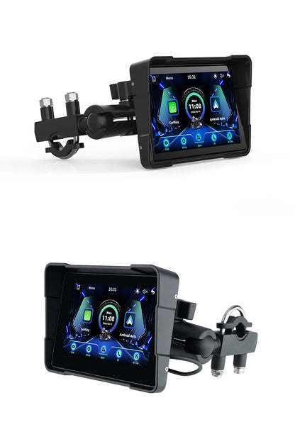 EKIY 5.0" Motorcycle GPS Navigator | CarPlay & Android Auto - View 18 | Henderson Shop