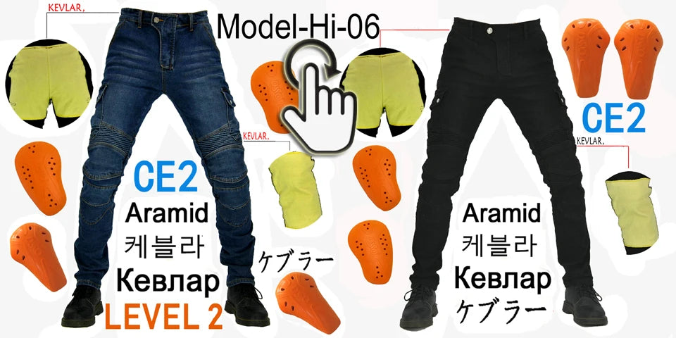 Motorcycle Riding Pants | Summer - View 9 | Henderson Shop