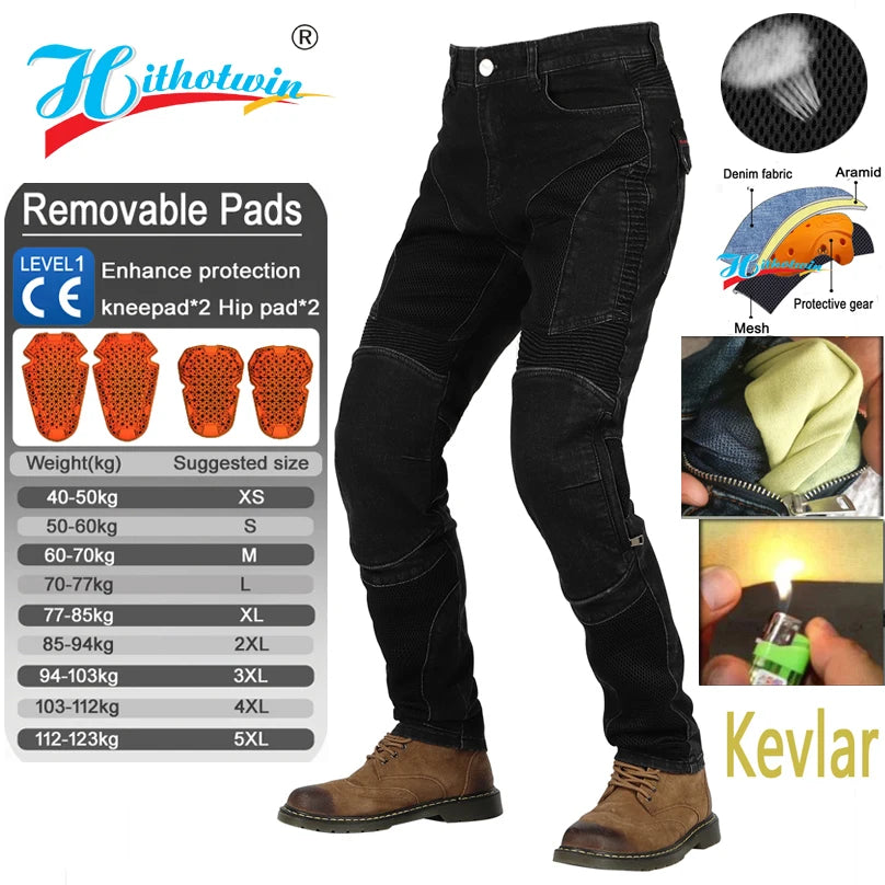 Motorcycle Riding Pants | Summer - View 40 | Henderson Shop