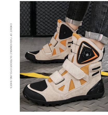 Hendersonshop Motorcycle Boots 2024 New Men Women Motorbike Riding Shoes Breathable