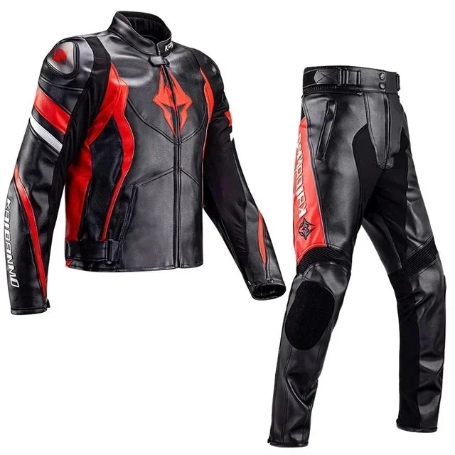 Hendersonshop Motorcycle Jacket Male Waterproof Winter Warm Racing Suit Motorcycle Female