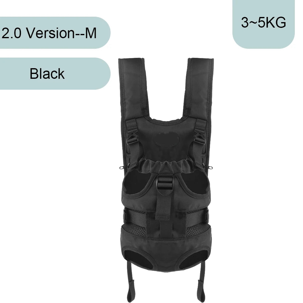 Pet Carry Portable Bag Puppy Adjustable Front Backpack Outdoor Travel Pets Ventilated Saddlebag Universal For Motorcycle Riding