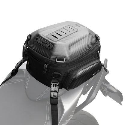 Rhinowalk Hard Shell Pannier - additional perspective showing motorcycle pannier bag features and details