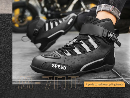 Racing Motorcycle Boots | Leather & Breathable - View 15 | Henderson Shop