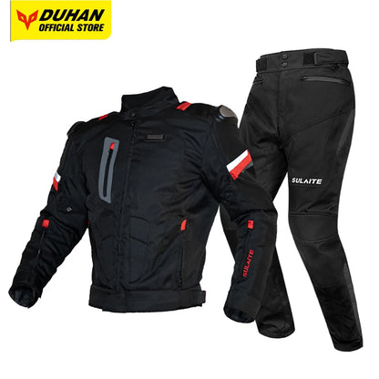 Helmets - Waterproof Men Motorcycle Jackets Windproof Motorcycle Rally Clothes Detachable Warm