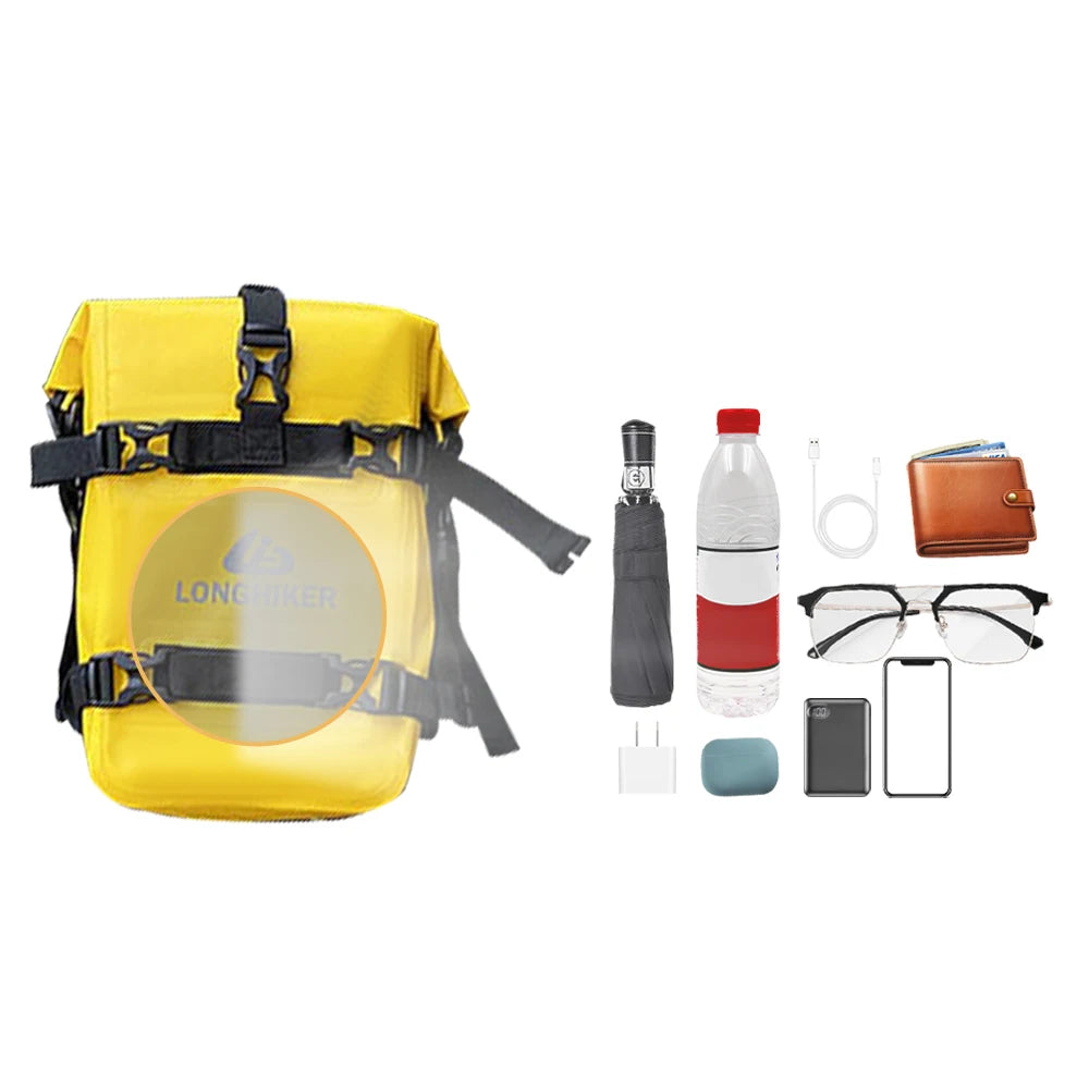 For BMW R1200GS R1250GS ADV For HONDA NC750X CB500X Motorcycle Frame Crash Bars Waterproof Bag Bumper Repair Tool Placement Bag