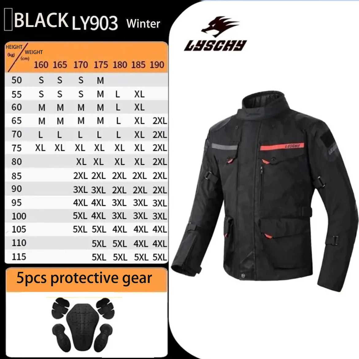 Motorcycle Jacket Pants Suit Waterproof Men Motorbike Riding Moto Jacket Prot... | Henderson Shop