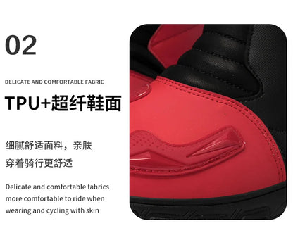 Motocross Dirt Bike Boots Off-Road Motorcycle Riding Shoe TPU Protection Ankle Support Anti-Slip Sole Adventure Enduro Boots Men