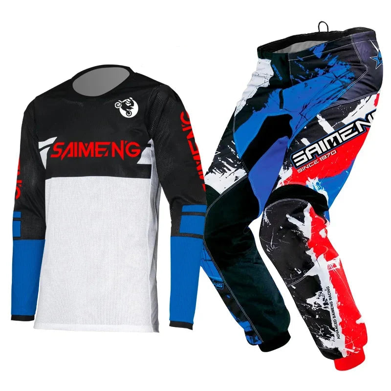 children's enduro motocross gear set mx jersey pants motorcycle kits mtb Off ... | Henderson Shop