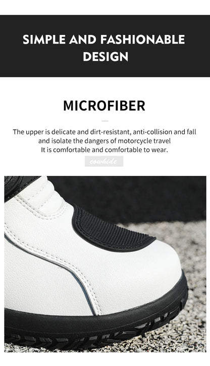 Men Motocross Boots Adventure Low Boots for ADV Riders Sport Touring  Motorcycle Boots Waterproof Riding Shoes Moto Riding Gear