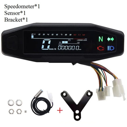 Digital Motorcycle Speedometer - View 19 | Henderson Shop
