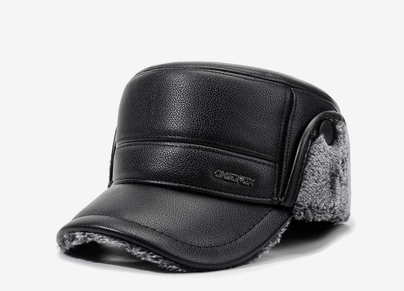 Motorcycle Cap | ECE Certified & Leather - View 12 | Henderson Shop