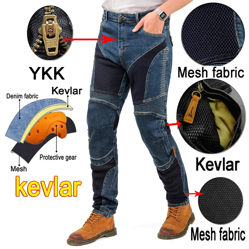 Motorcycle Riding Pants | Summer - View 3 | Henderson Shop