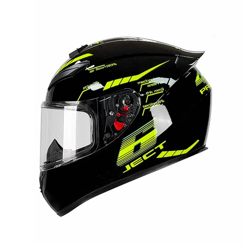 Modular Full Face Helmet | DOT Certified & Full Face - View 16 | Henderson Shop