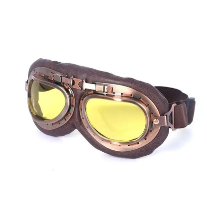 Retro Motorcycle Goggles | Vintage Steampunk Classic | Henderson Shop