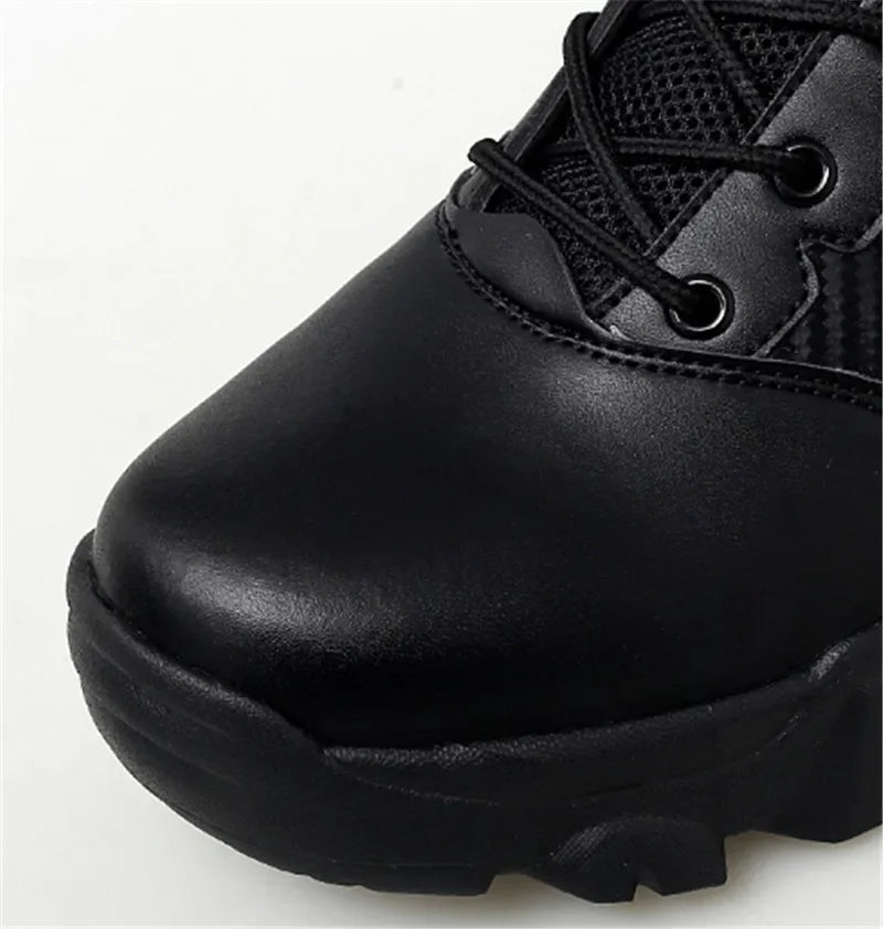 Men Male masculine  Botas Tacticas Hombre Militar Masculine sneakerMotorcycle Ankle Combat Boots Black Botas Militares Hombre