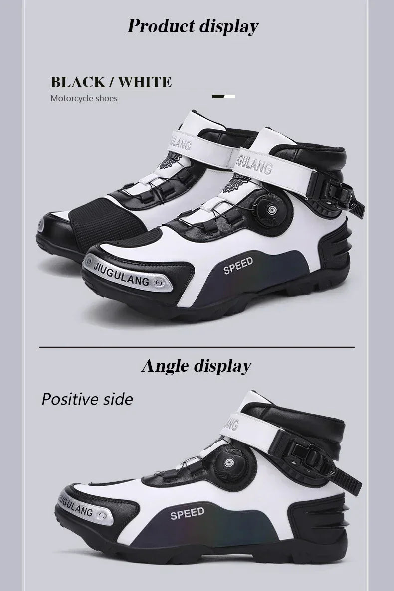 Racing Motorcycle Boots | Winter & Summer - View 8 | Henderson Shop