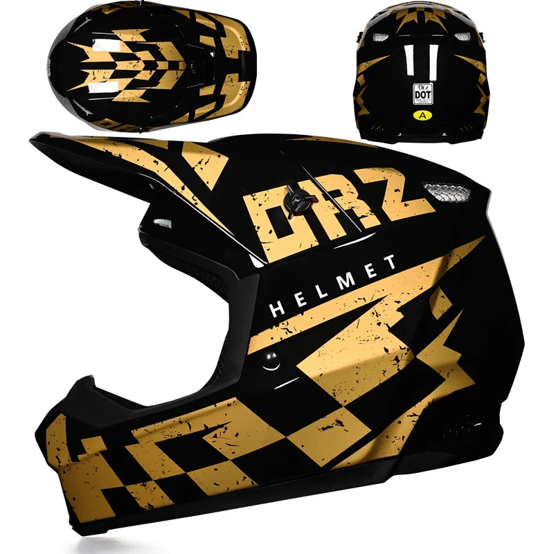 Motorcycle Helmet Professional Motocross Off Road Helm Children Off-road Casque Capacete De Motocicleta
