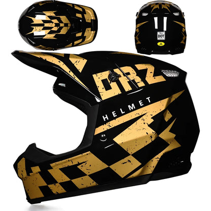 Motorcycle Helmet Professional Motocross Off Road Helm Children Off-road Casque Capacete De Motocicleta