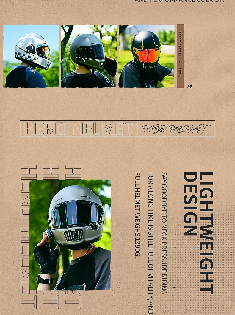 Harley Vintage Half Face Helmet | DOT Certified - View 13 | Henderson Shop