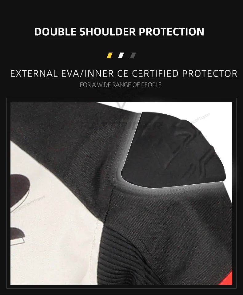 Hendersonshop LS2 Original APEX Motorcycle Jacket Autumn Winter Waterproof Windproof Warm