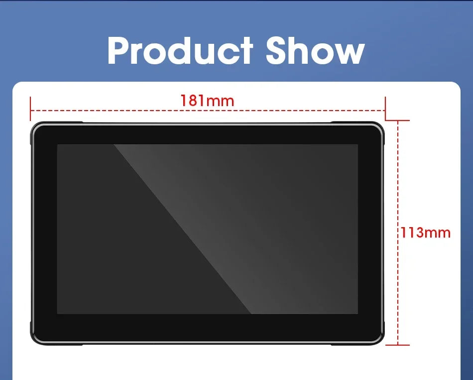 Srnubi 7" Motorcycle GPS Navigator | Waterproof & CarPlay - View 41 | Henderson Shop