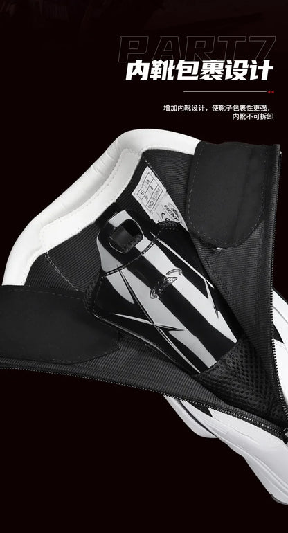 Motorcycle Shoes Childrens Boots Moto Bombre 35-38 Size Knight Shoes Women's style Riding Boots Fall Prevention Off Road Racing